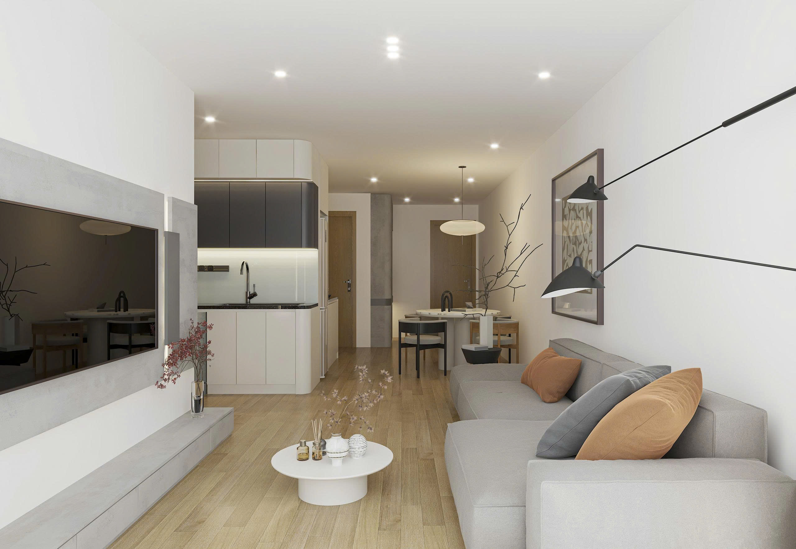 thiết kế nội thất chung cư nhỏ