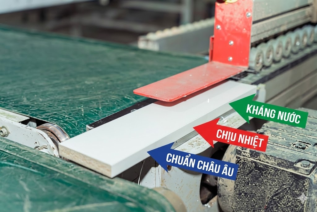 Công nghệ dán cạnh keo PUR