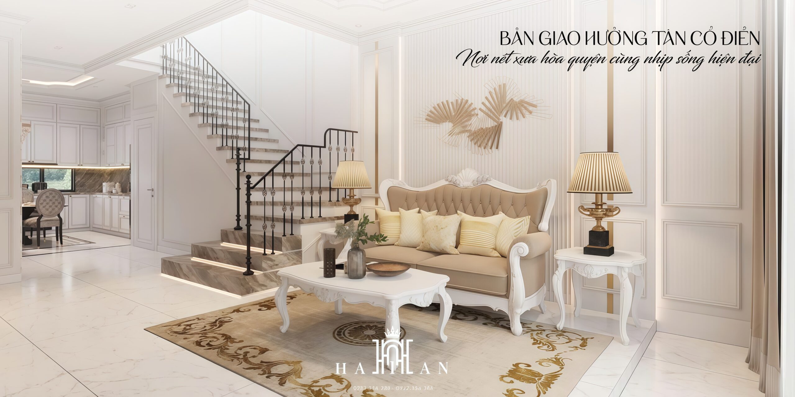 nhà tân cổ điển