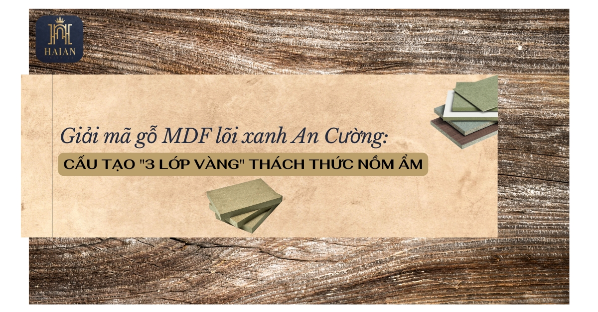 Gỗ MDF lõi xanh An Cường