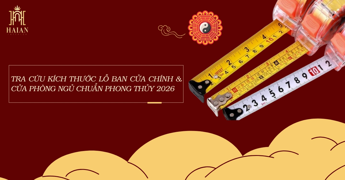 kích thước Lỗ Ban