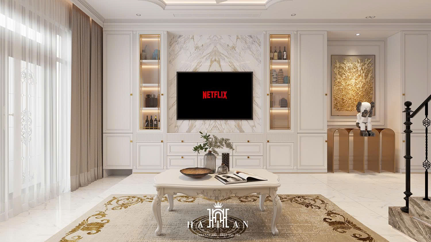 nhà tân cổ điển