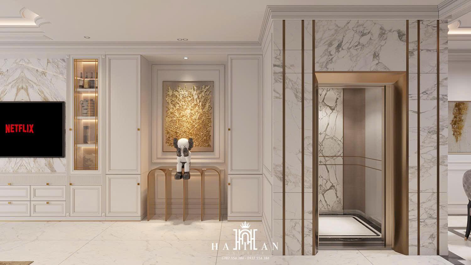 nhà tân cổ điển