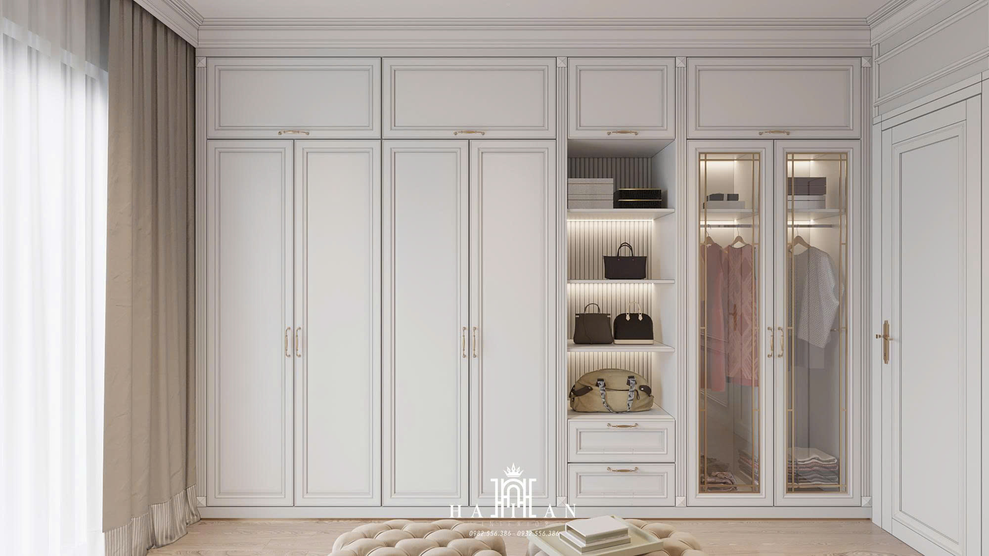 nhà tân cổ điển