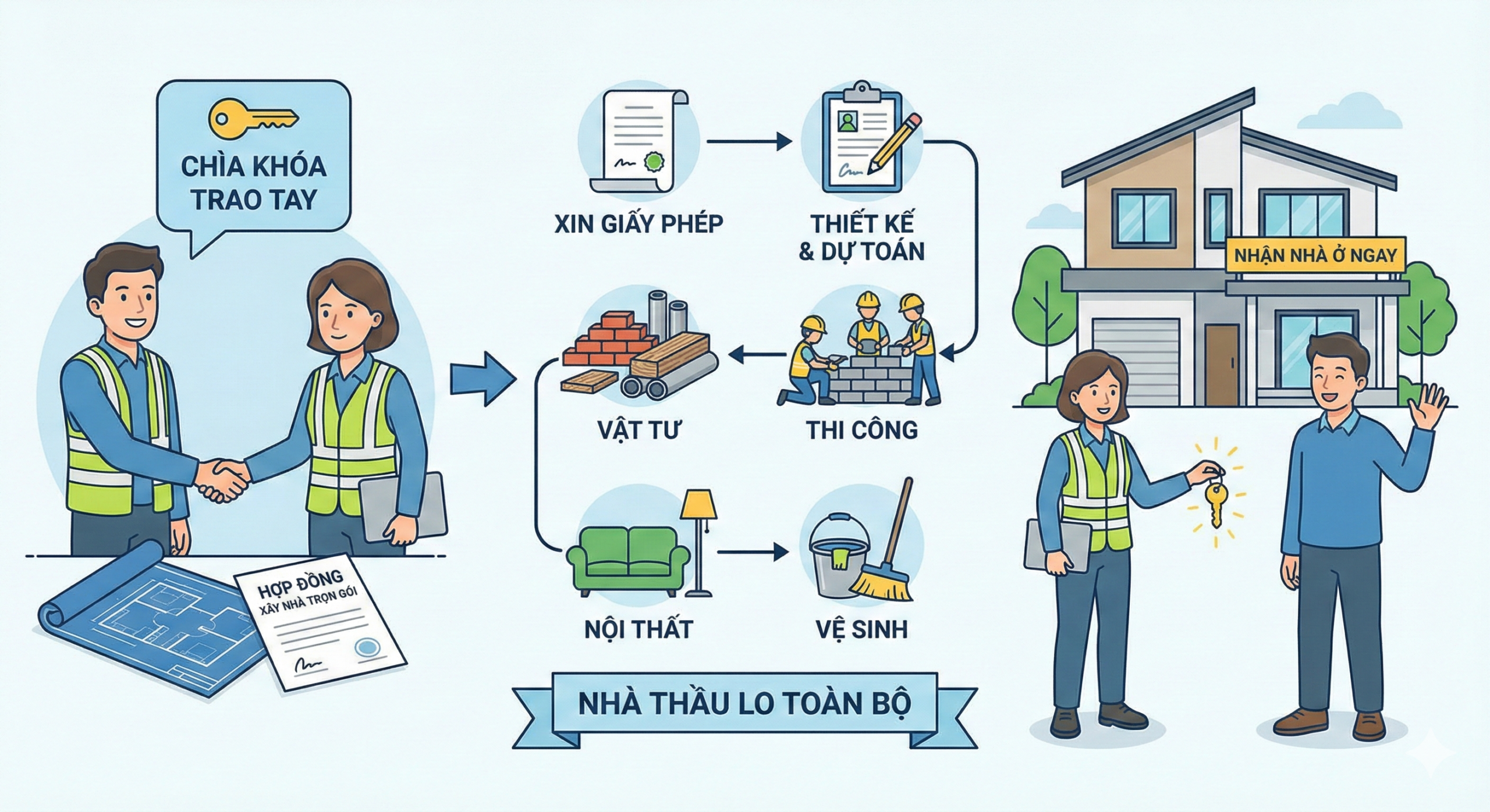 Xây nhà trọn gói