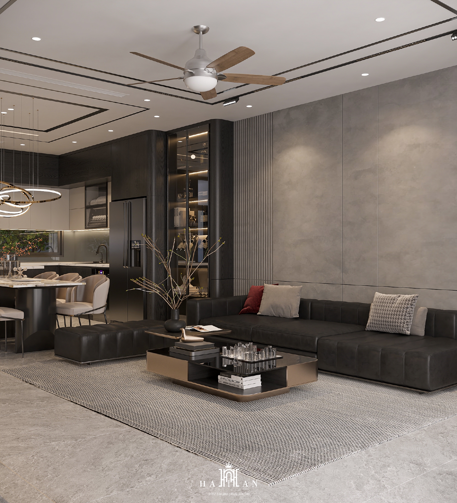 Thiết kế nội thất biệt thự