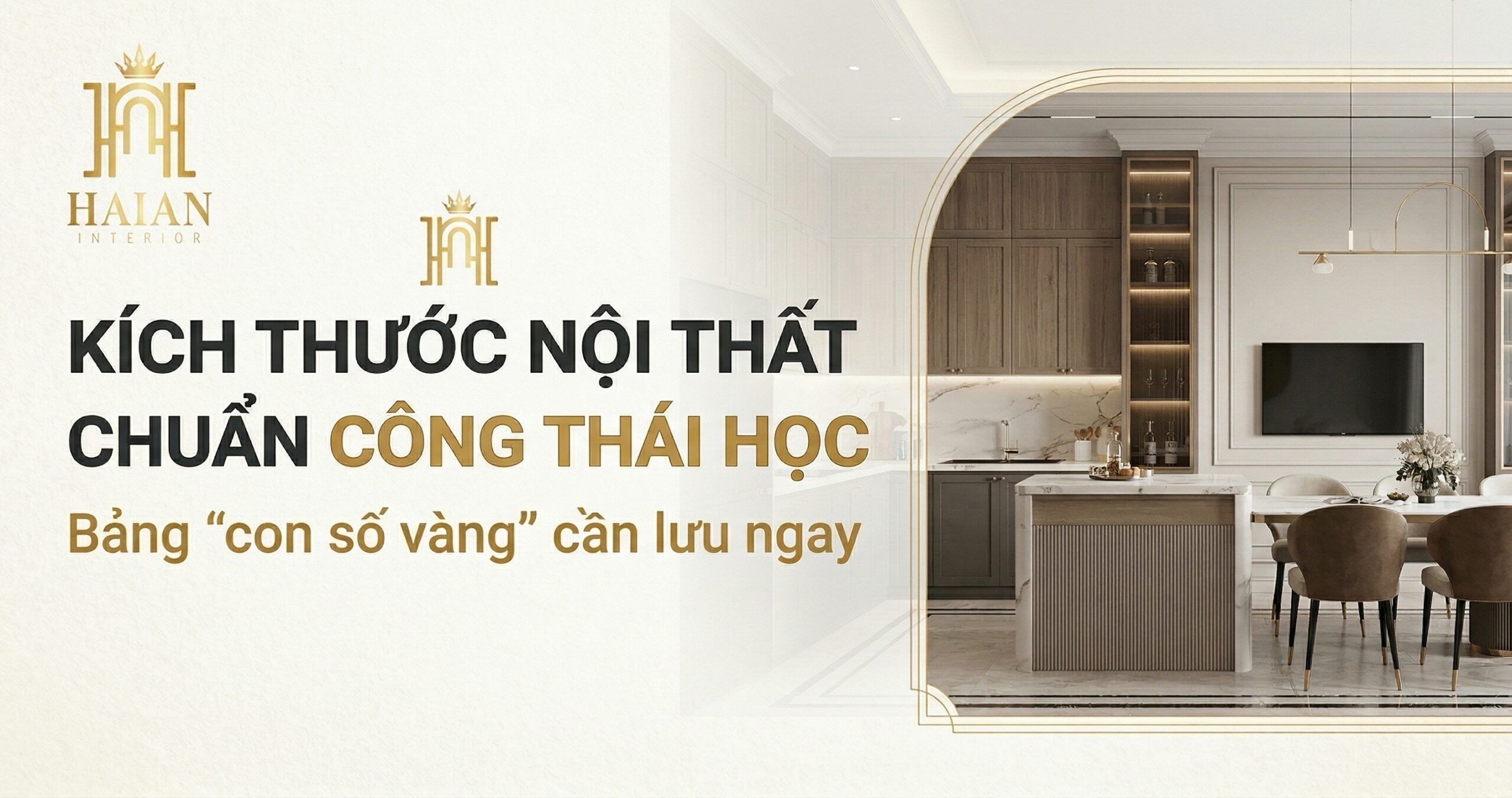 Kích thước nội thất chuẩn