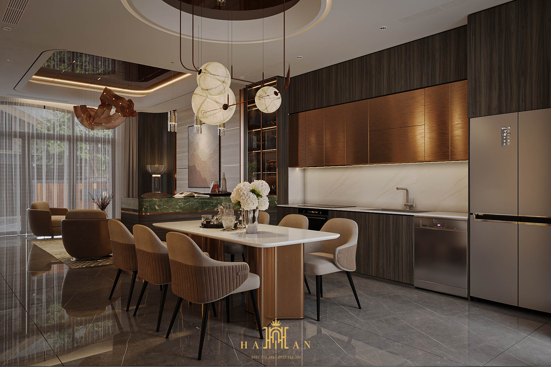 thiết kế nội thất biệt thự