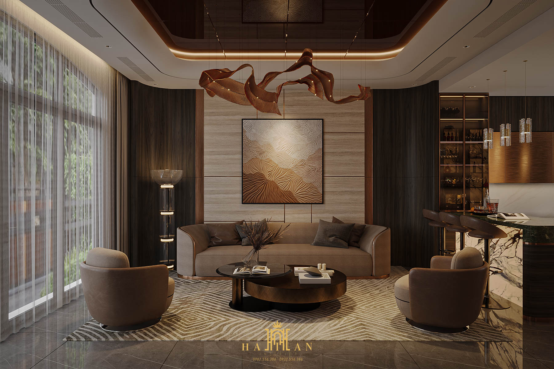 thiết kế nội thất biệt thự