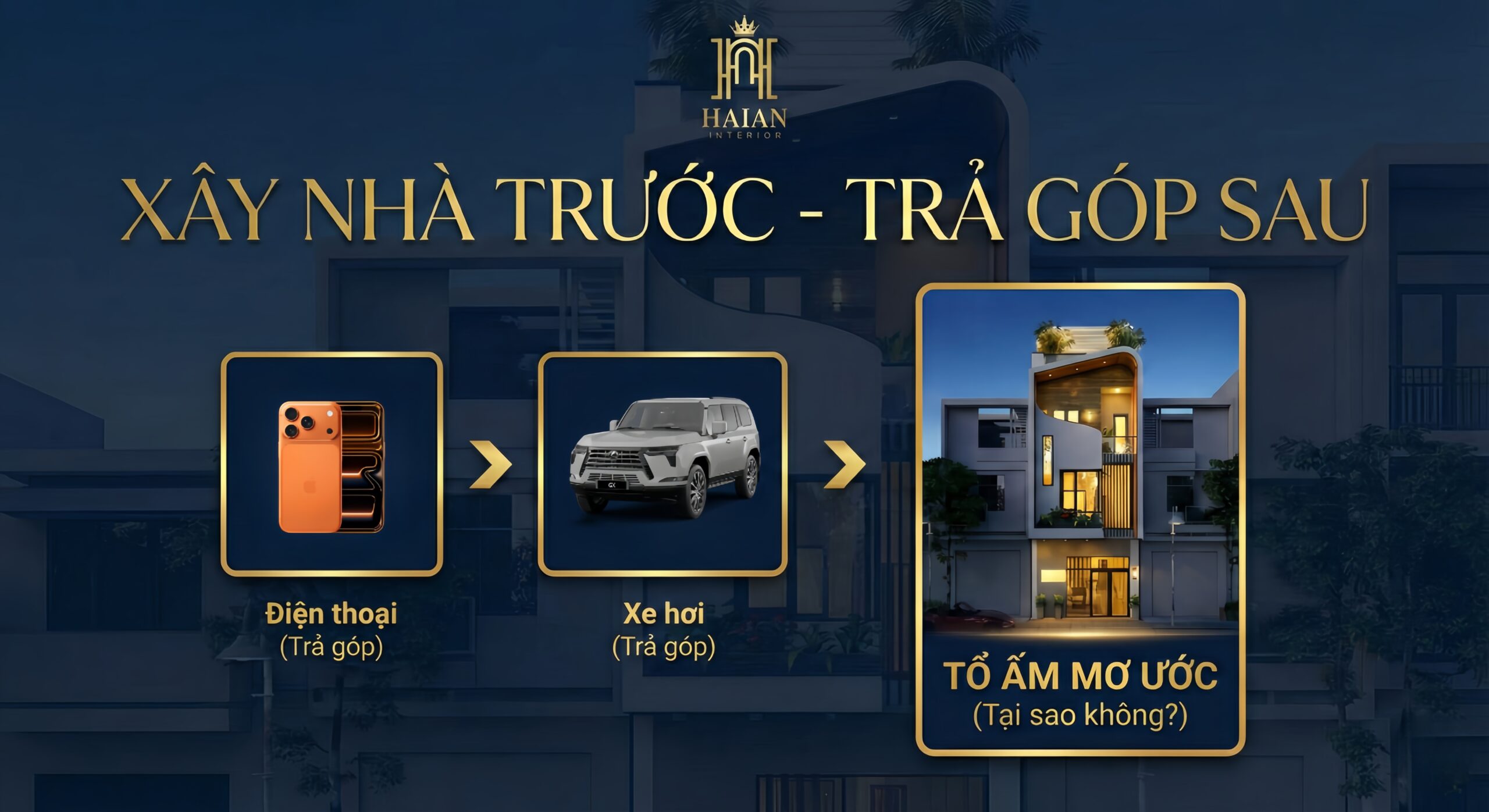 Xây nhà trả góp